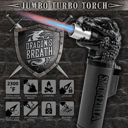 Dragon XXL Torch Lighter- 6 Pieces Per Retail Ready Display 23386