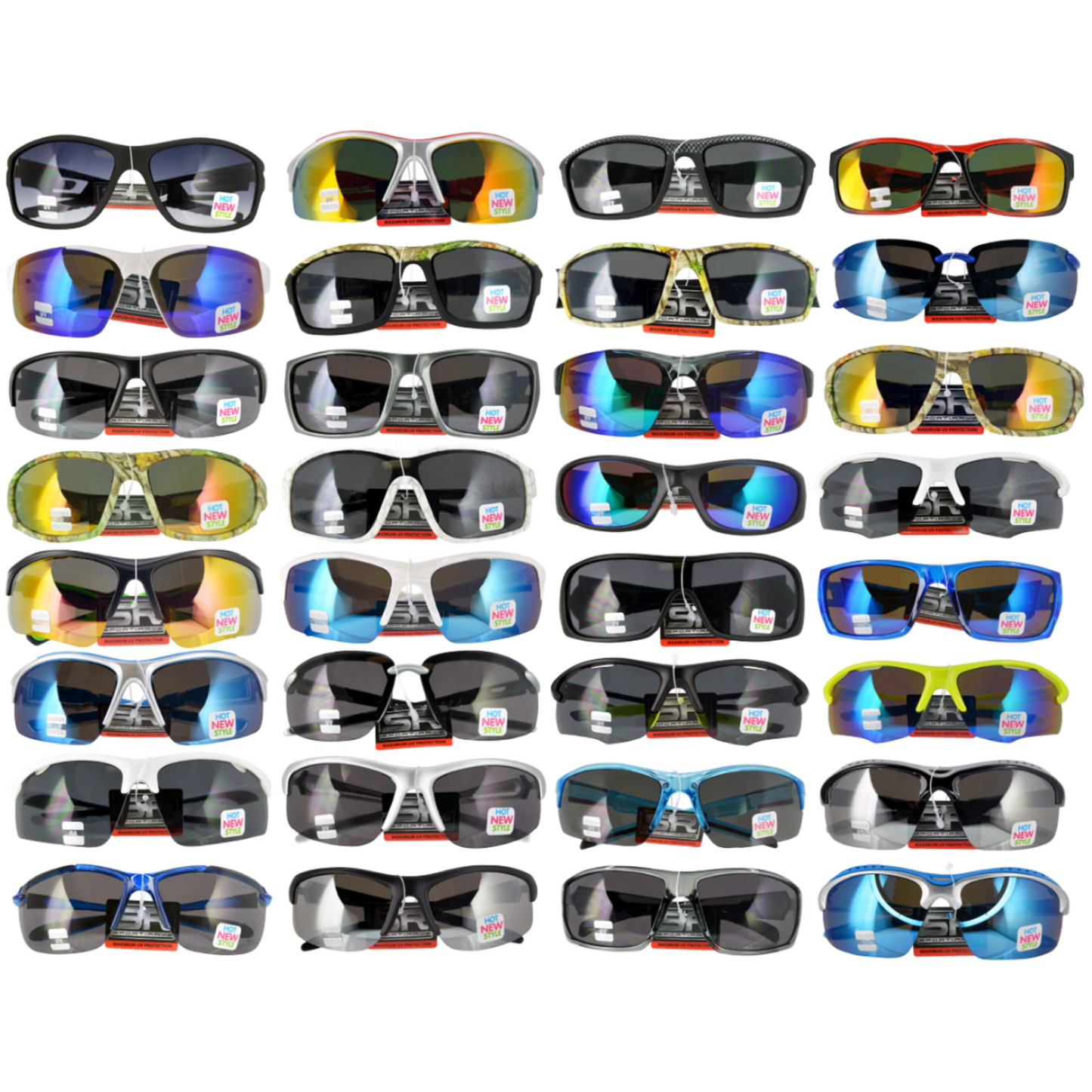 Sunglasses Sport Rayz Assortment Floor Display - 88272