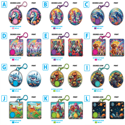 Aqua Ring Water Toss Game Keychain - 12 Pieces Per Retail Ready Display 25068