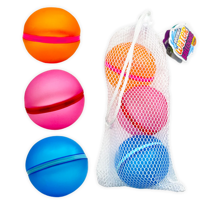 Magnetic Water Balloons 3 Pack - 12 Sets Per Retail Ready Display 25127