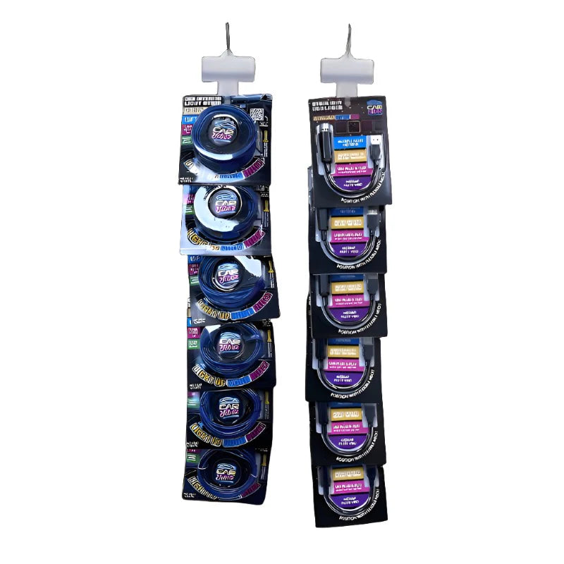 Car Lighting and Auto Accessories Assortment Merchandising Strip - 22 Pieces Per Retail Ready Display 88663