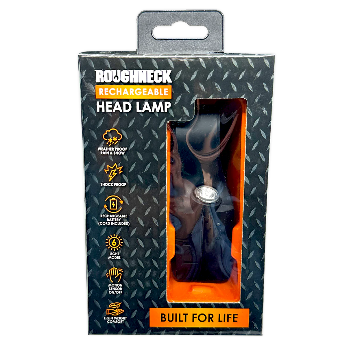 Headlamp Flashlight with Motion Sensor - 4 Pieces Per Retail Ready Display 41671