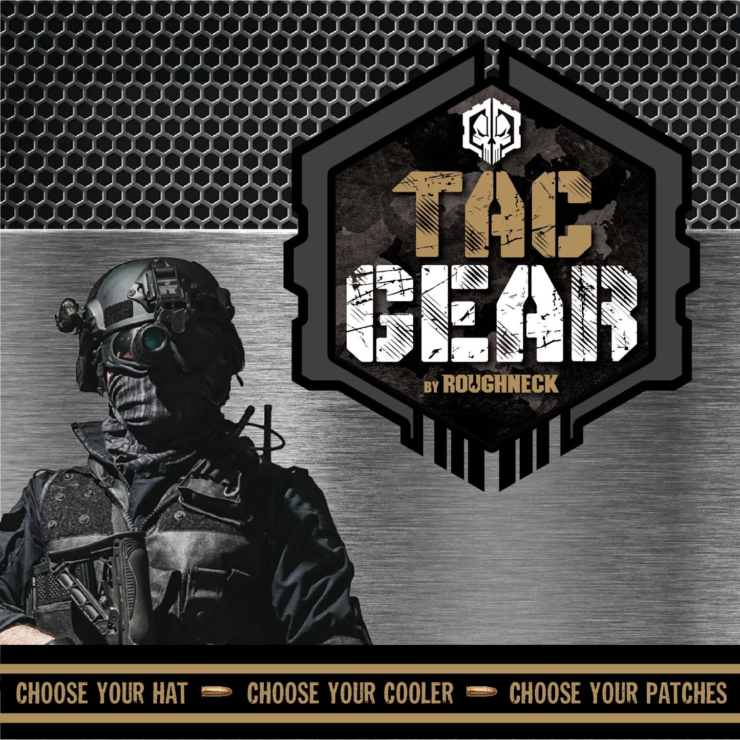 Tac Gear Hat and Accessory Assortment Floor Display - 88397